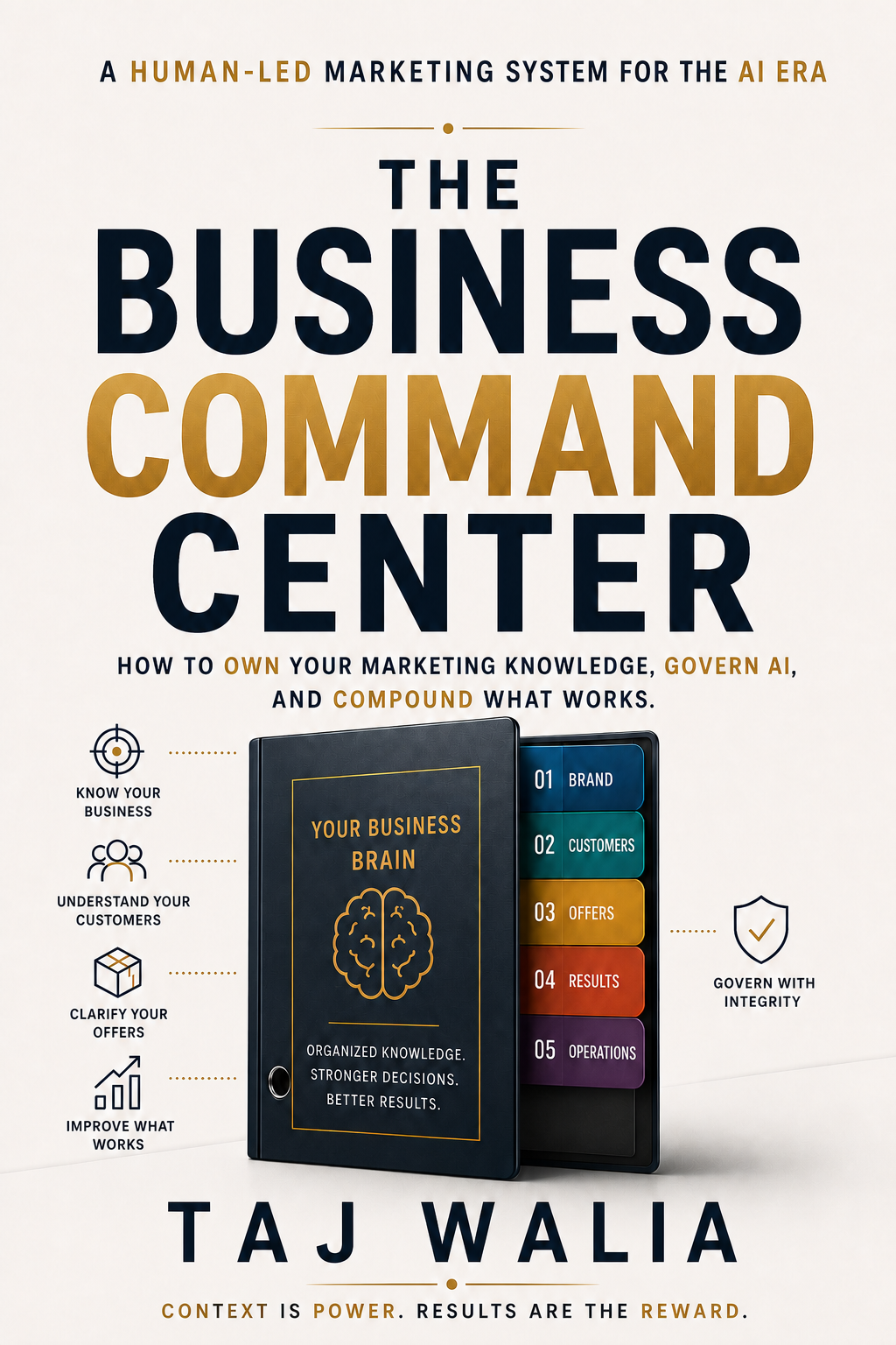 Cover of The Business Command Center by Taj Walia