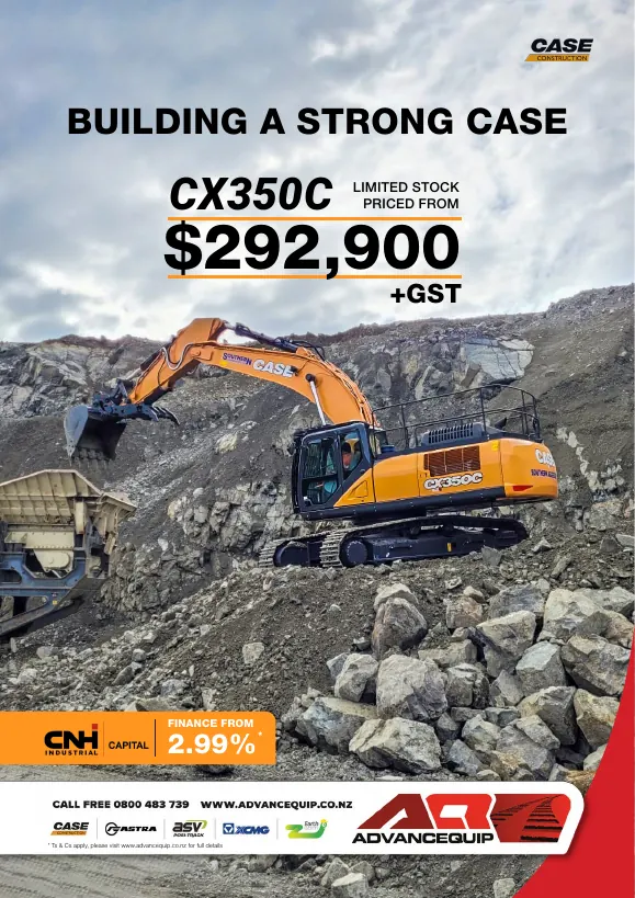 Building a Strong Case retail machinery offer campaign flyer